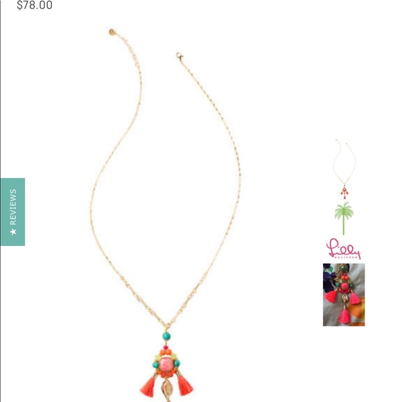 NWT LILLY PULITZER LONG NECKLACE - Picture 6 of 6